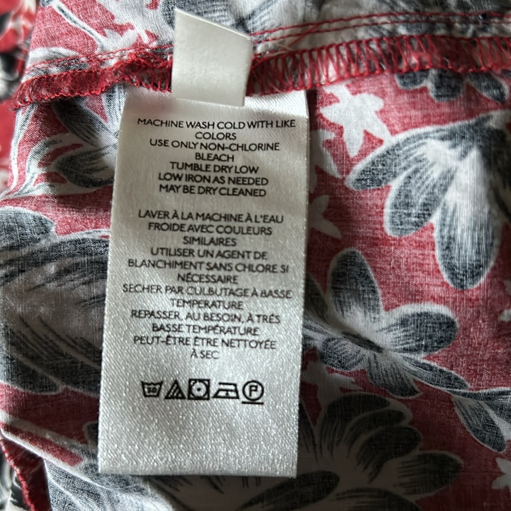Anthropologie Somerset mini dress red and black print - Picture 6 of 7